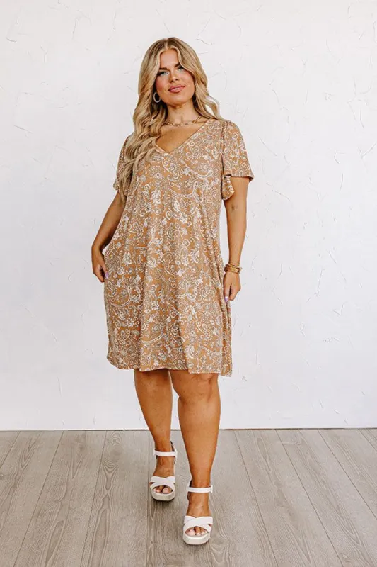 Enchanting Smile Paisley Dress Curves sold by Impressions