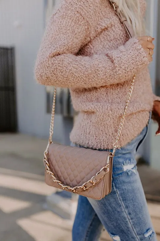 Autumn Elegance Crossbody In Taupe sold by Impressions