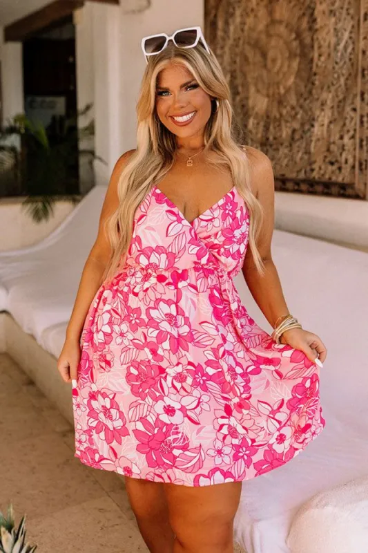 Everyday Delight Floral Mini Dress Curves sold by Impressions