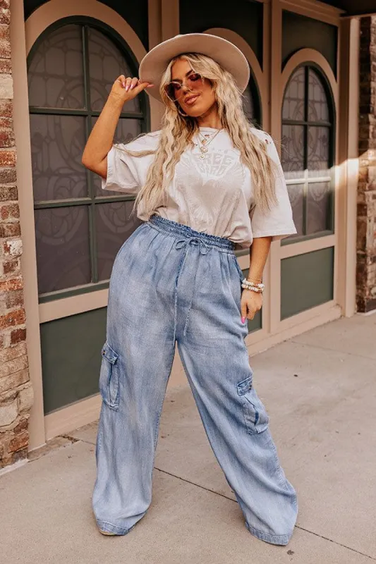 Cozumel Adventures High Waist Trousers Curves sold by Impressions