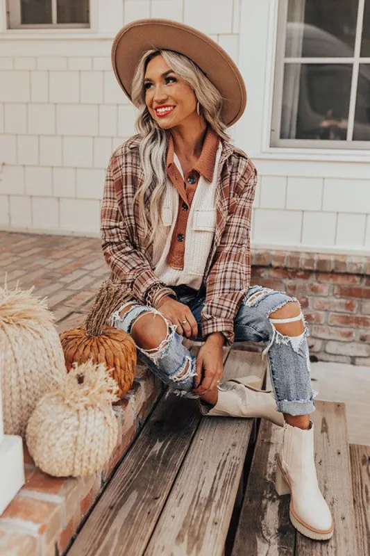 Very Chilly Waffle Knit Top sold by Impressions