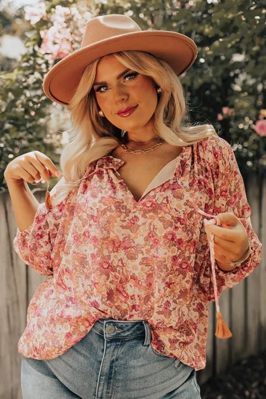 Blissful Mindset Shift Top Curves sold by Impressions