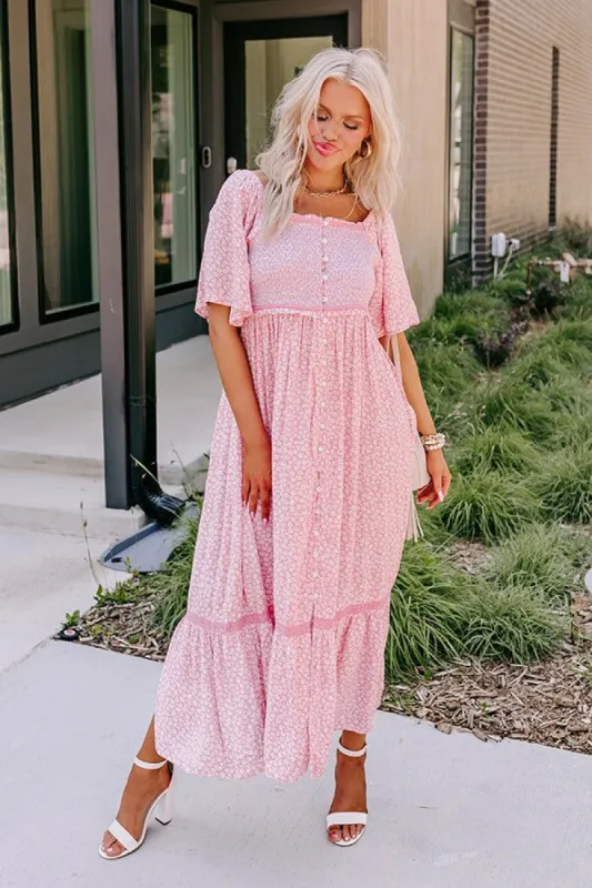 Beachside Bliss Floral Midi sold by Impressions
