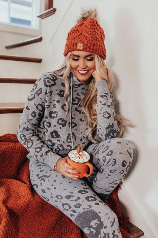 Cozy Surroundings Leopard Hoodie sold by Impressions