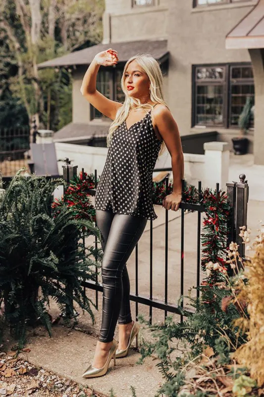 On The Blog Polka Dot Tank sold by Impressions