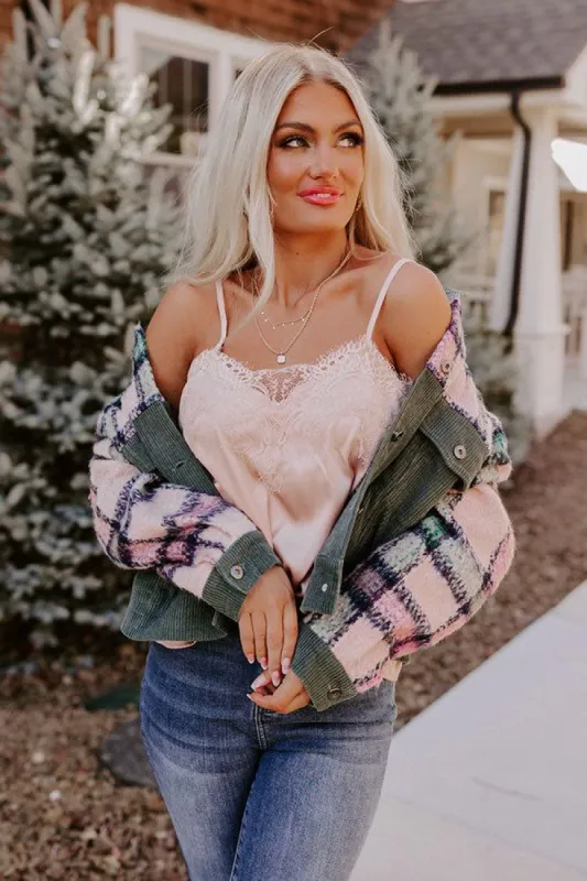 Paris Strolls Satin Shift Top sold by Impressions