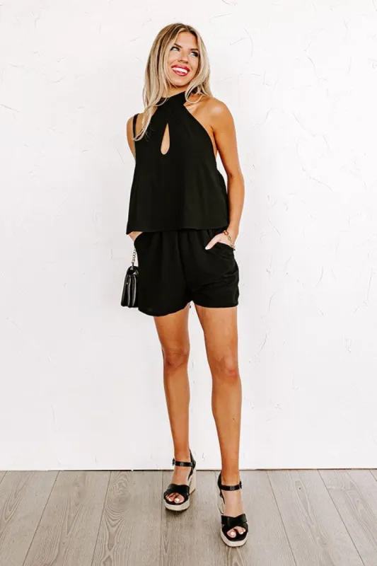 Dare To Indulge Romper In Black sold by Impressions