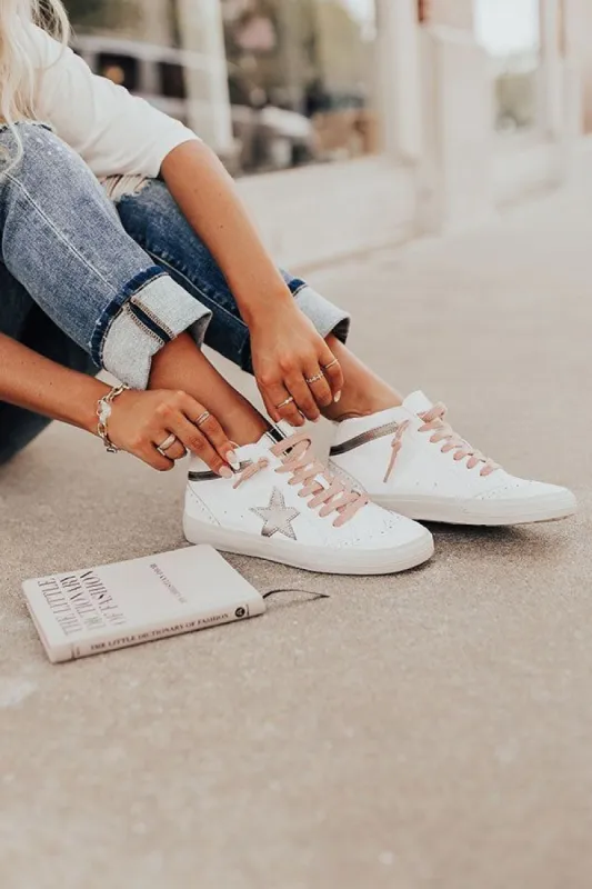 The Glee Vintage Sneaker in Ivory sold by Impressions