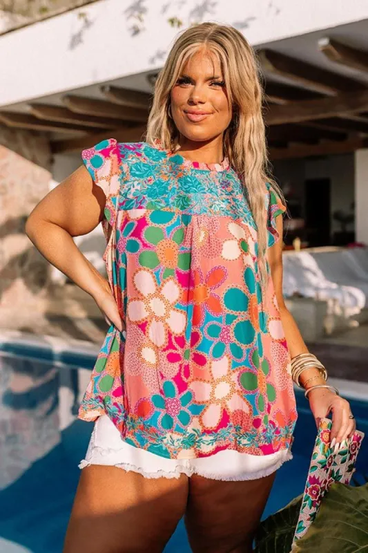 Heart First Embroidered Top Curves sold by Impressions