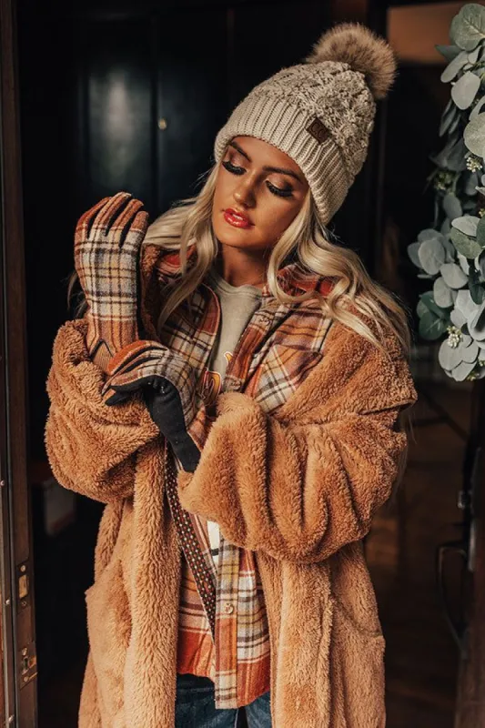 Flurry Factor Plaid Tech Gloves sold by Impressions