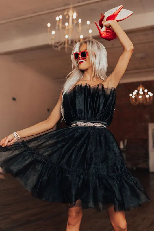 Chasing The Spotlight Tulle Dress sold by Impressions