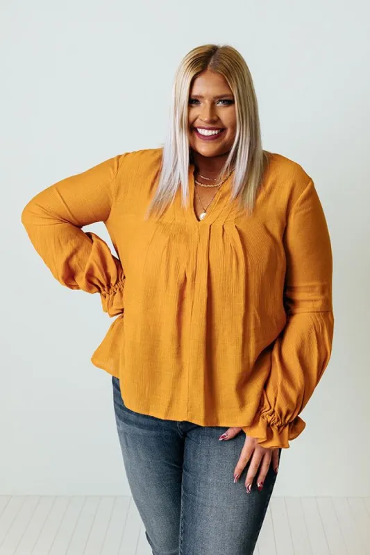 Santa Cruz Chic Shift Top In Golden Honey Curves sold by Impressions