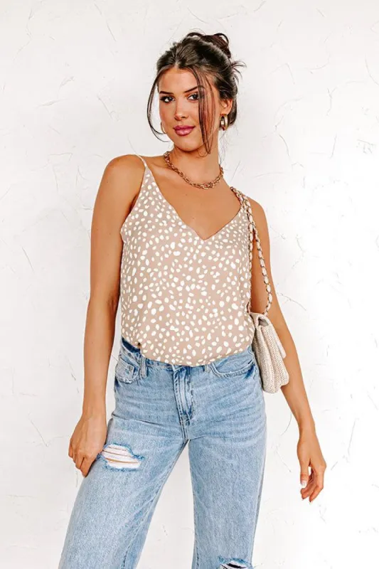 Sweet Attention Polka Dot Shift Tank sold by Impressions