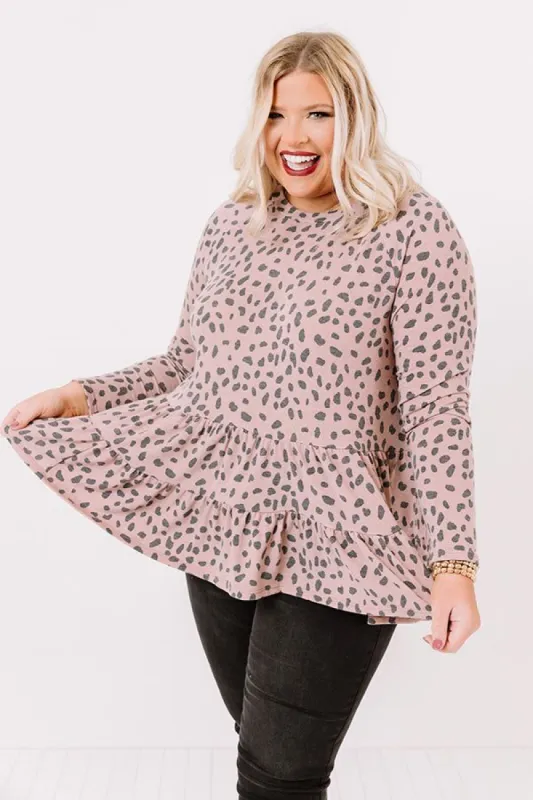 Dating In Denver Leopard Shift Top sold by Impressions
