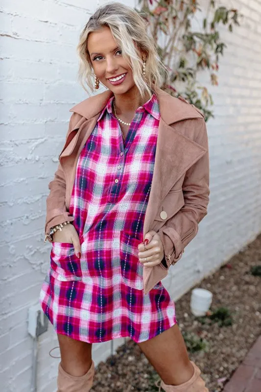 Deciding Factor Plaid Dress sold by Impressions