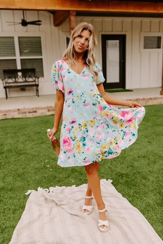 Sandy Shores Floral Shift Dress sold by Impressions