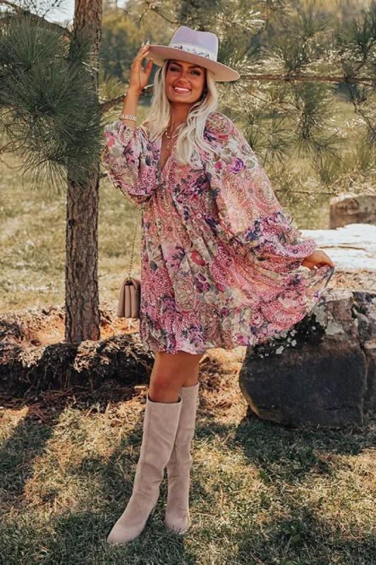 Luxe Lady Floral Babydoll Dress sold by Impressions