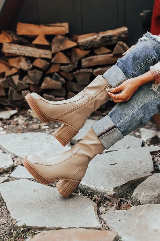 The Vianna Faux Leather Bootie sold by Impressions