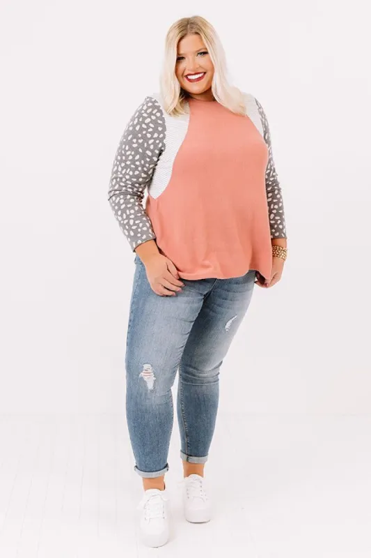 Creatively Speaking Shift Top  Curves sold by Impressions