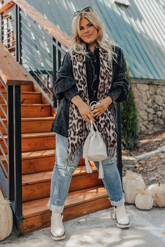 Autumn Brunch Button Up In Vintage Black Curves sold by Impressions