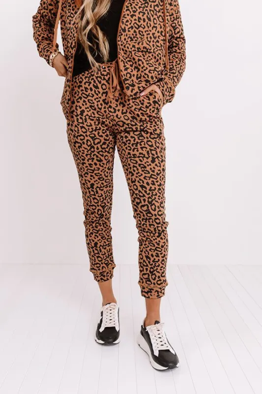 Perfectly Cozy Leopard Joggers sold by Impressions