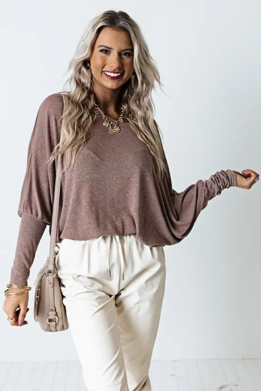 Park Slope Shift Top In Dusty Purple sold by Impressions