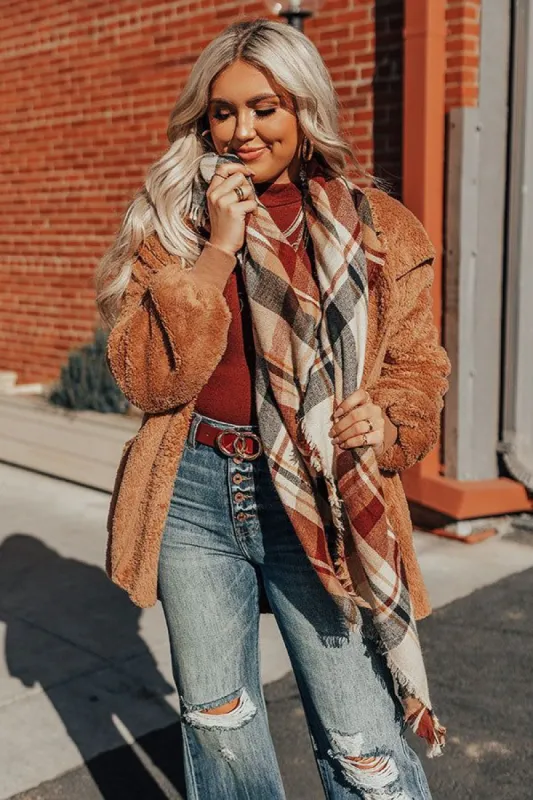 Ski Village Blanket Scarf sold by Impressions