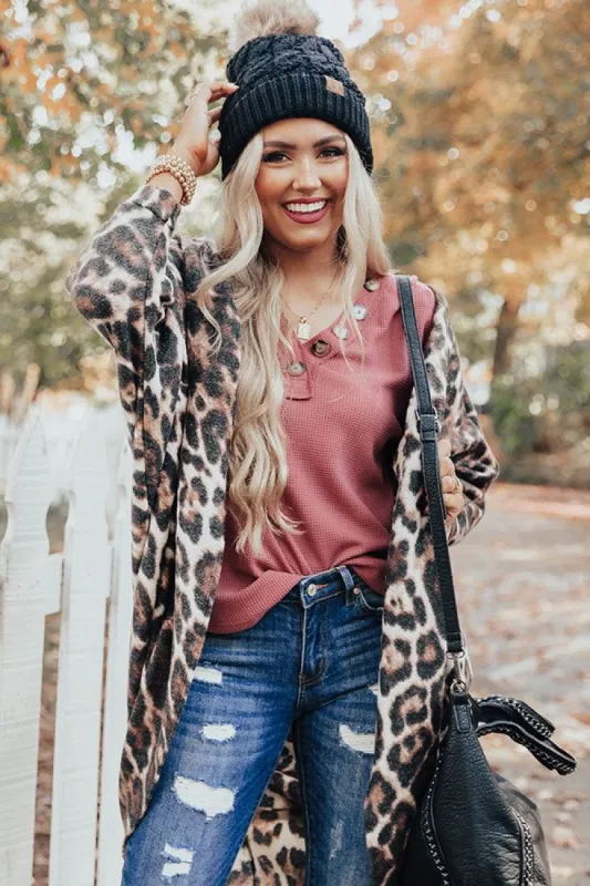 Wild And Free Leopard Cardigan sold by Impressions