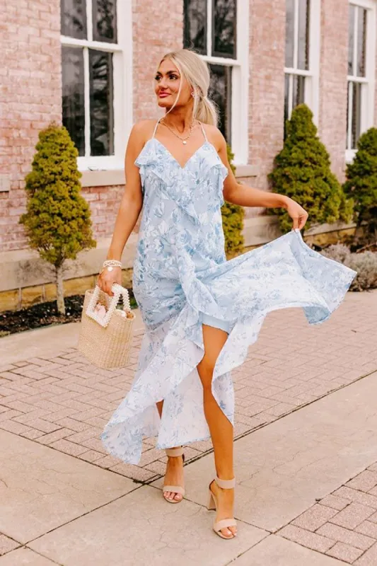 Santorini Honeymoon Floral Maxi sold by Impressions