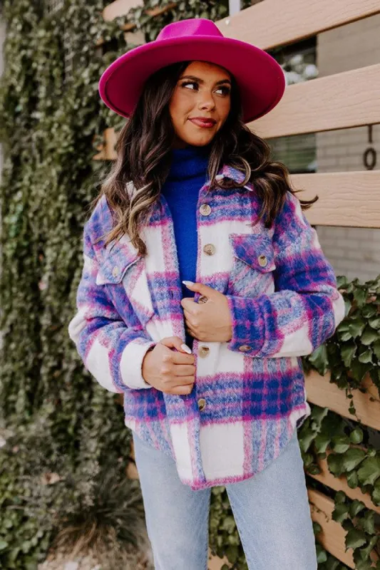 Very Chilly Plaid Jacket sold by Impressions