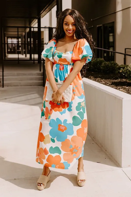 Floral Fascination Maxi Dress sold by Impressions