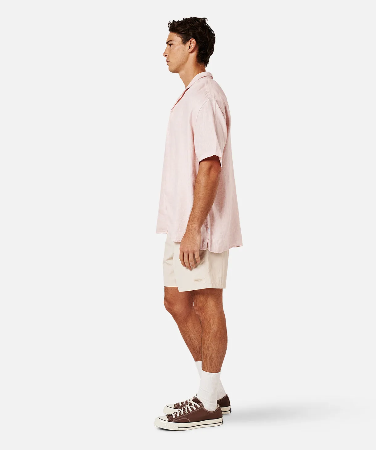 The Del Sur Linen S/s Shirt - YD Rose sold by Industrie Clothing product image thumbnail 4