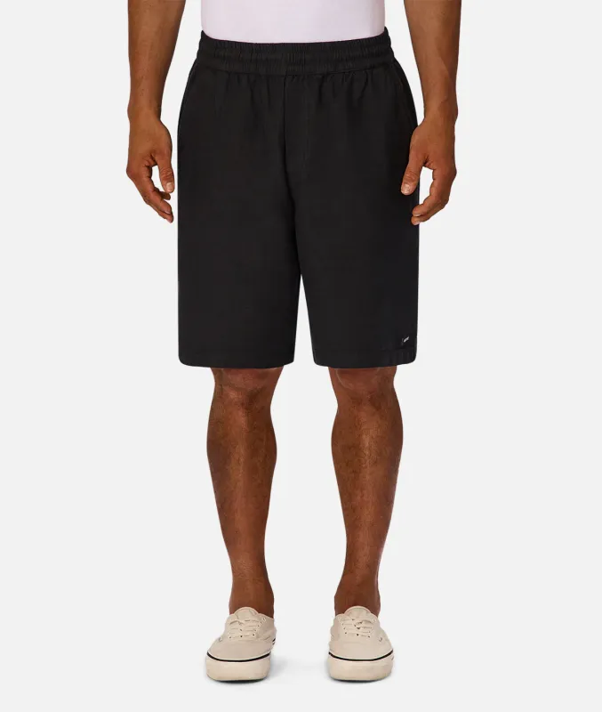 The Lisbon Short - Washed Black sold by Industrie Clothing