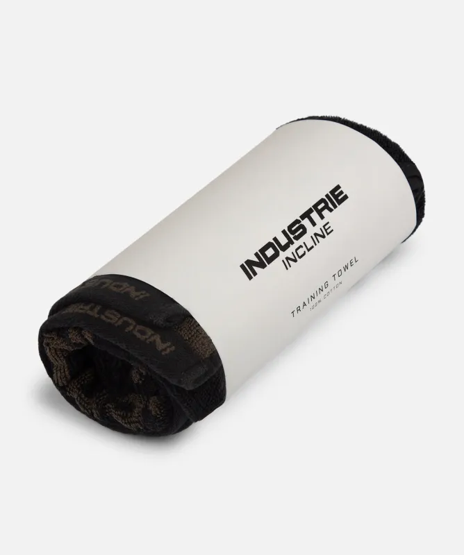 The Gym Towel - Black sold by Industrie Clothing