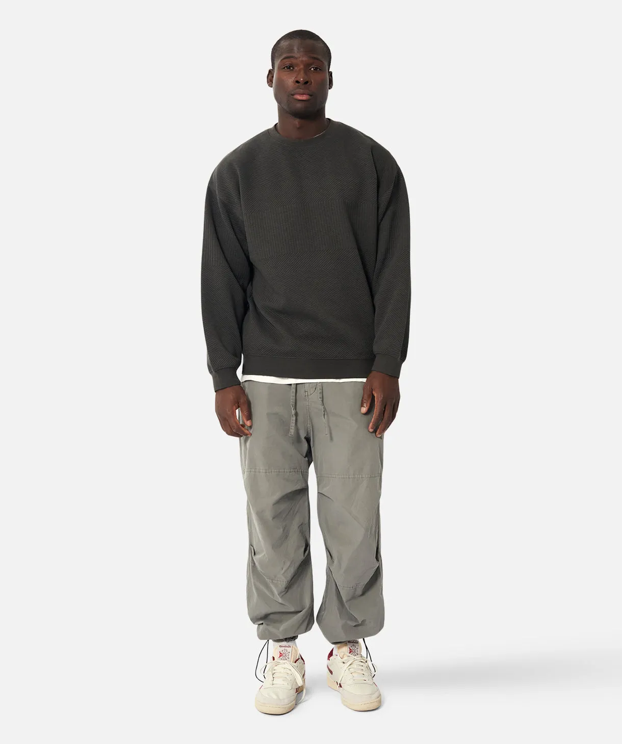 The Robinson Sweat - Dark Khaki sold by Industrie Clothing product image thumbnail 2