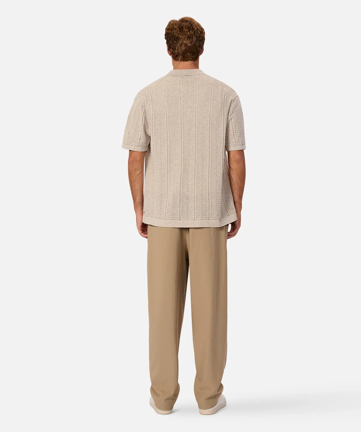 The Montpellier Short Sleeve Shirt - Beige sold by Industrie Clothing product image thumbnail 5