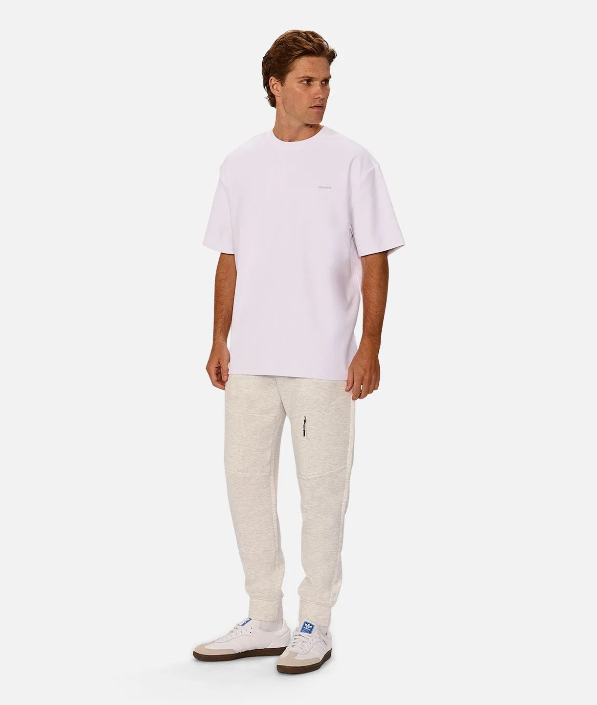 The Tech Armoured Track Pant - Snow Marle sold by Industrie Clothing product image thumbnail 3