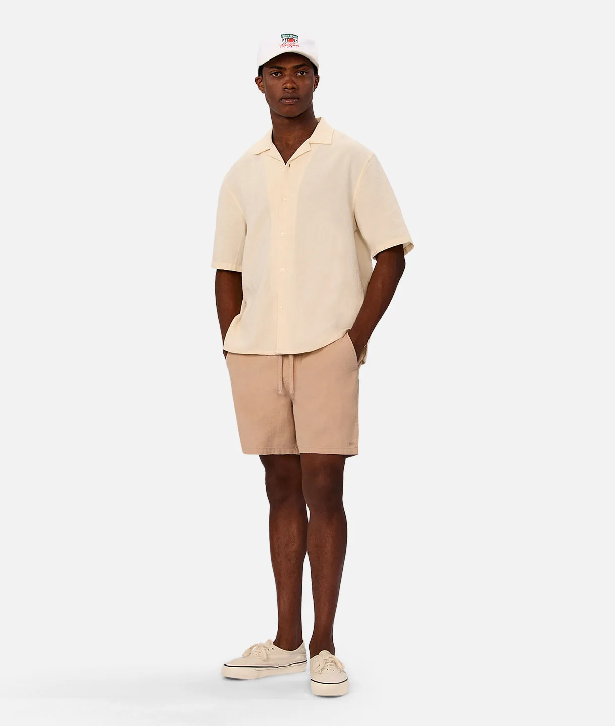 The Marbella Short Sleeve Shirt - Butter sold by Industrie Clothing product image thumbnail 2