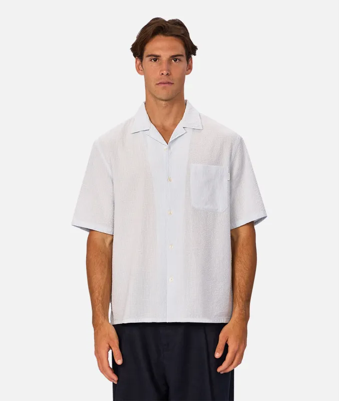The Ecuador Short Sleeve Shirt - Frost sold by Industrie Clothing