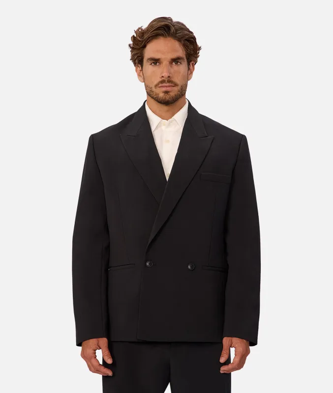 The Lusso Blazer - Black sold by Industrie Clothing