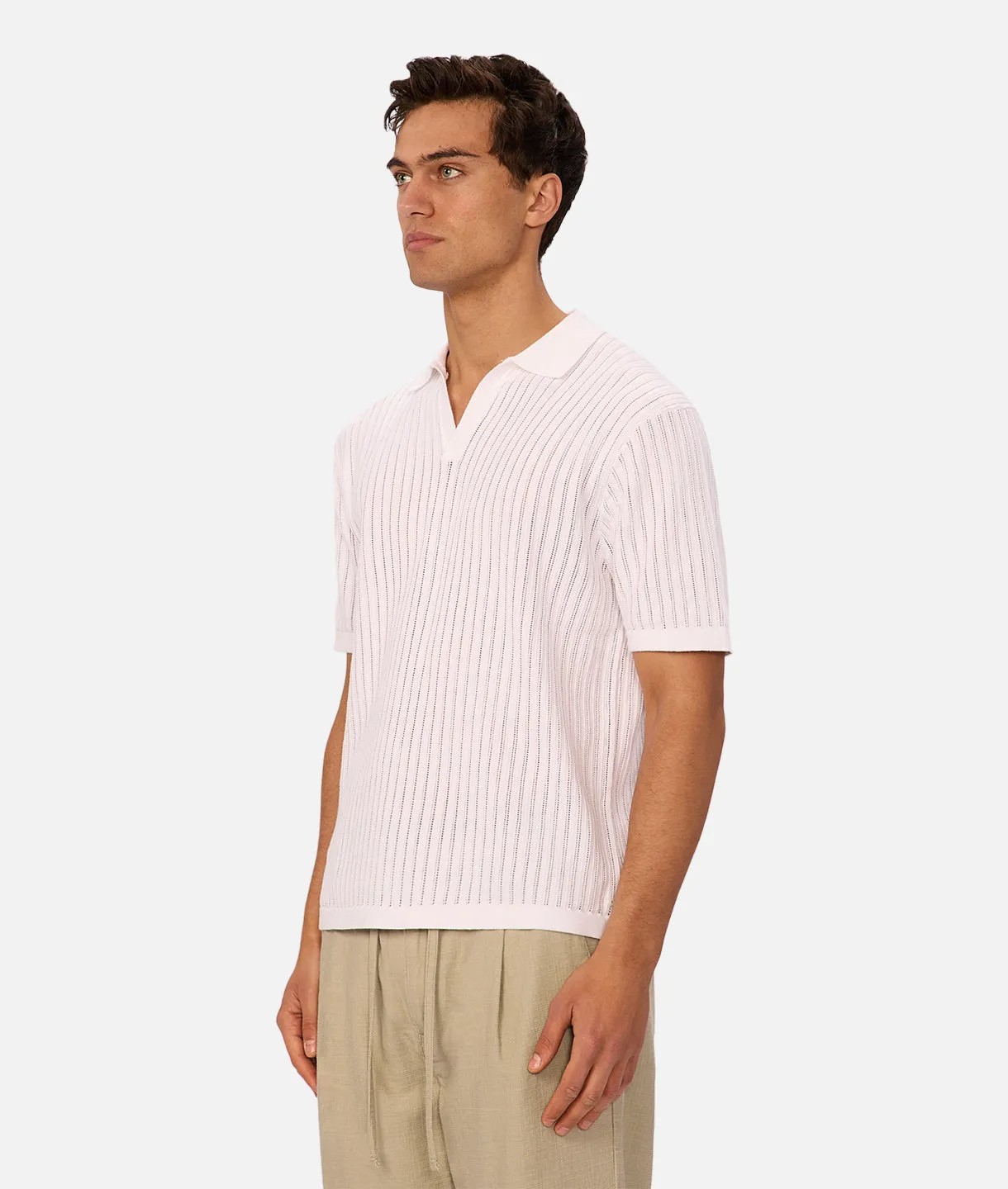The Poolside Polo - Winter White sold by Industrie Clothing product image thumbnail 4