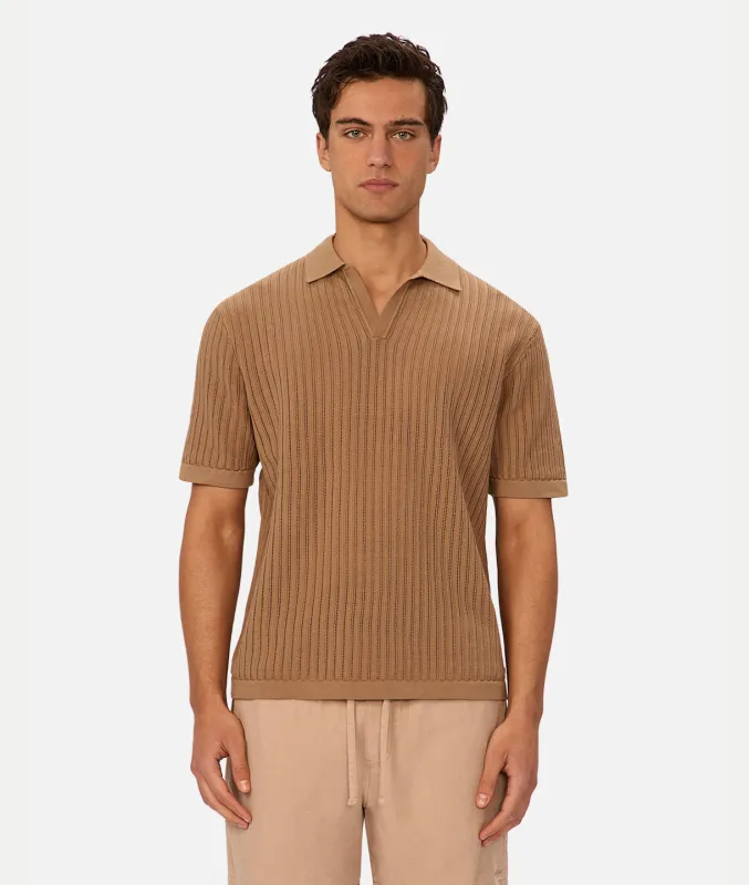 The Poolside Polo - Russet 25 sold by Industrie Clothing
