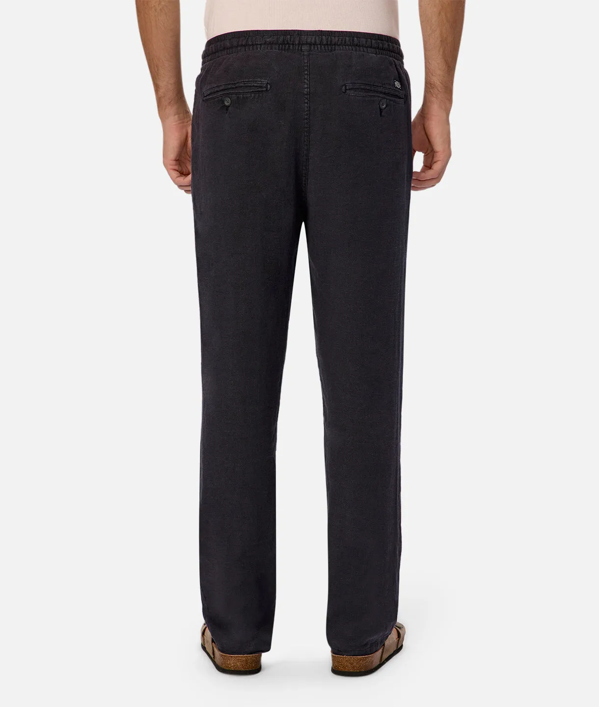 The New Capri Linen Pant - OD Navy sold by Industrie Clothing product image thumbnail 5