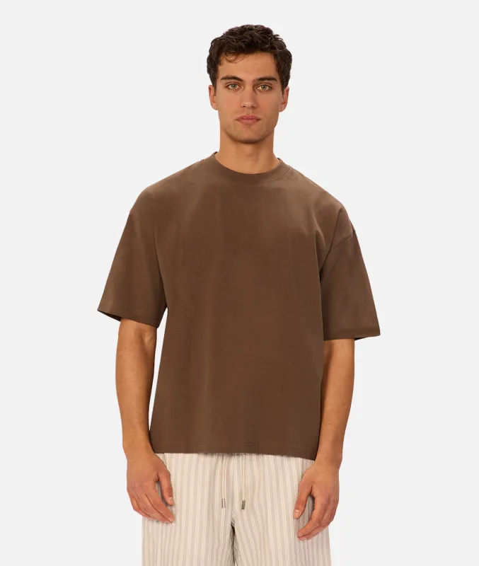 The Del Mar Tee - Mocha sold by Industrie Clothing