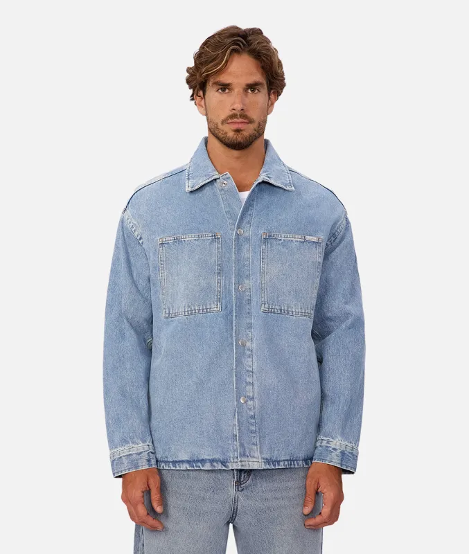 The Denim Overshirt sold by Industrie Clothing