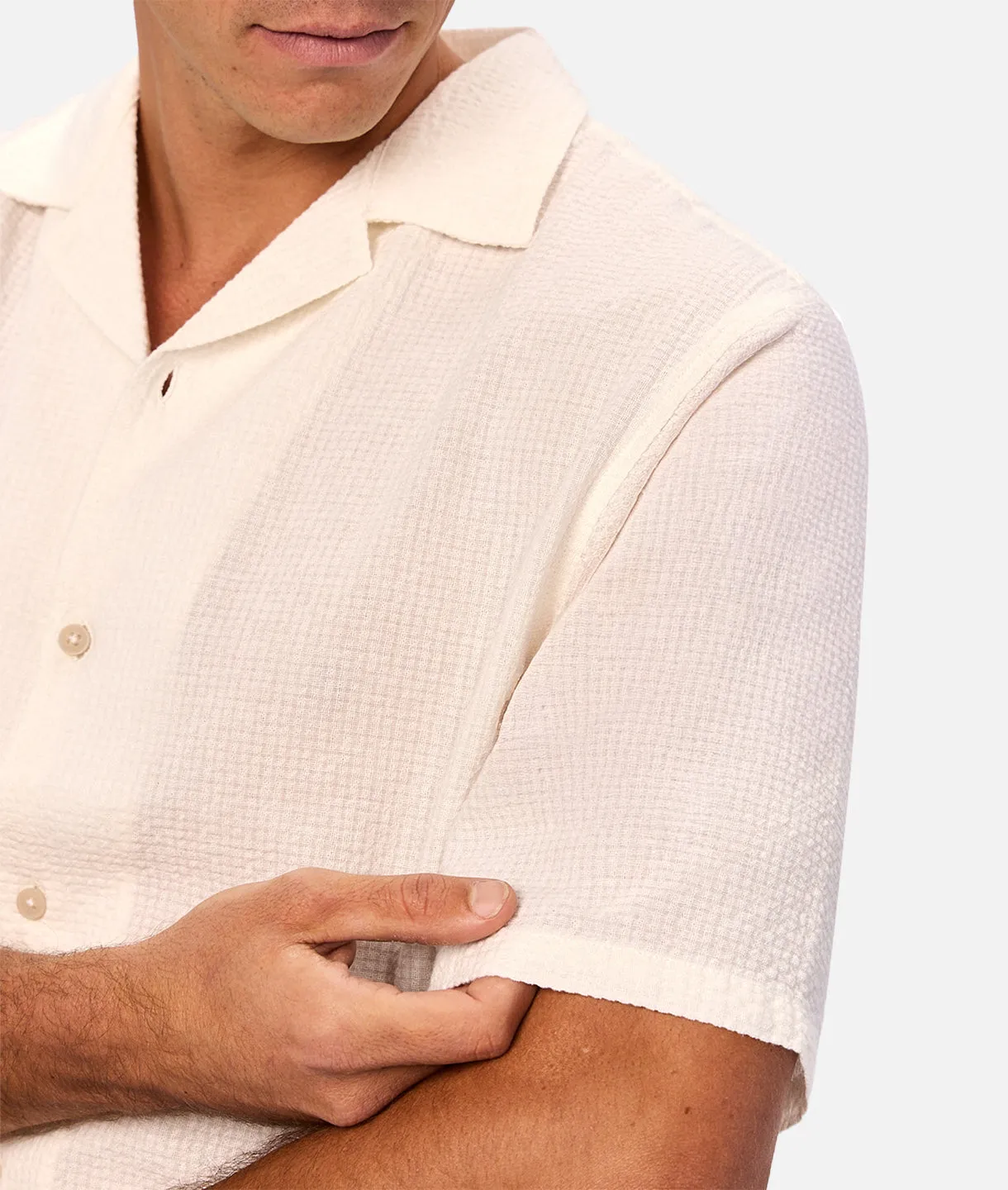 The Ecuador Short Sleeve Shirt - Shell sold by Industrie Clothing product image thumbnail 3