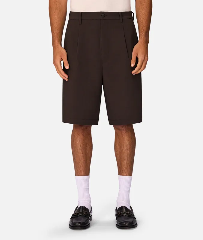The Lusso Short - Dark Aubergine sold by Industrie Clothing
