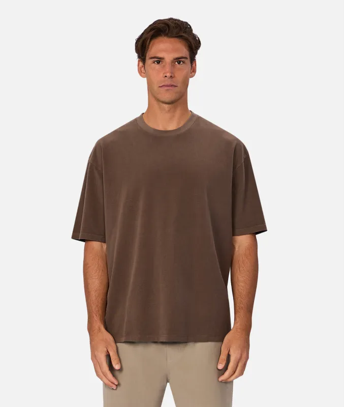The Kosta Tee - Mocha 25 sold by Industrie Clothing