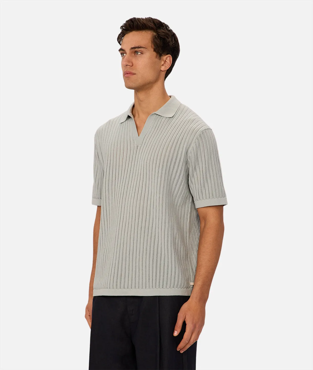 The Poolside Polo - Turquoise sold by Industrie Clothing product image thumbnail 4