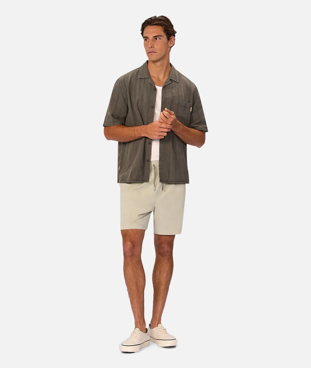 The Andreas Short Sleeve Shirt - Oregano sold by Industrie Clothing product image thumbnail 2